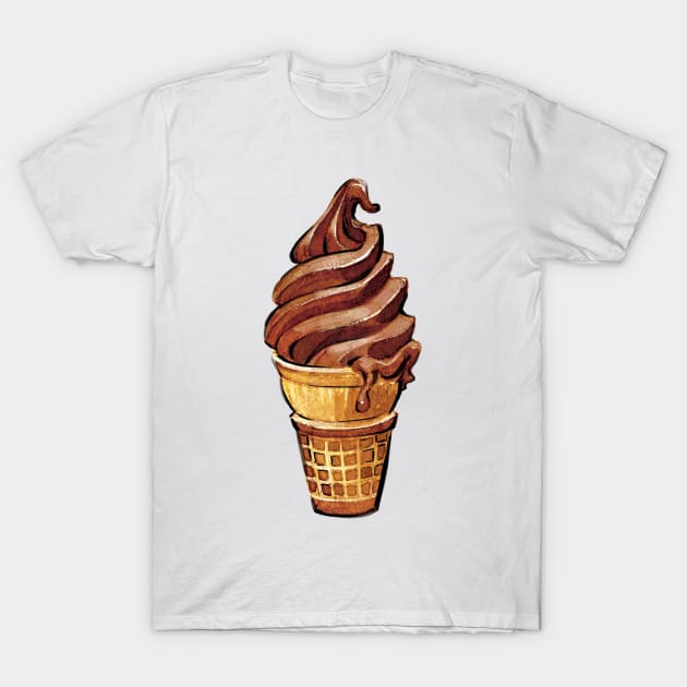 Just Ice Cream T-Shirt by jessicawarrick